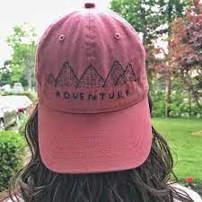 Outdoors Baseball Cap Women S Adventure Hat Hand Embroidery Adventure Hat Hat Embroidery Womens Baseball Cap