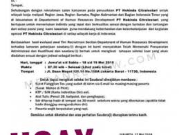 Mempunyai sim b 1 2. Lowongan Kerja Archives Turnbackhoax Id