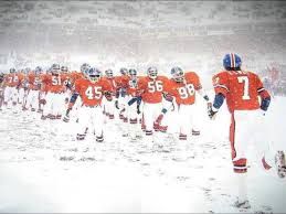 Snow Game With 7 Denver Broncos Broncos Fans Denver Broncos Football