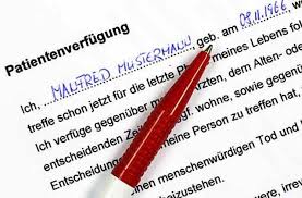 Maybe you would like to learn more about one of these? Patientenverfugung Die Last Der Verantwortung Teilen Wissen Stuttgarter Zeitung