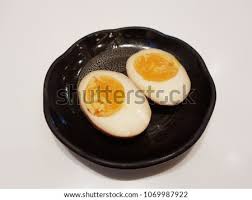 These nitamago eggs are an essential topping for most ramen dishes. Shutterstock Puzzlepix