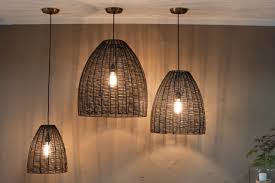 Maybe you would like to learn more about one of these? Nkuku Noko Wicker Conical Pendant Black Large 57 5 X 50cm Dia Live Like The Boy
