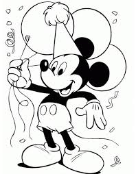 Disegno Topolino Con I Palloncini Disegni Da Colorare E Stampare Gratis Per Bambin Pagine Da Colorare Disney Pagine Da Colorare Di Natale Disegni Da Colorare