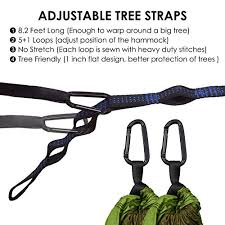 They weigh only 11.7 ounces and they can fit into any 4″ x 4″ x 1.5″ bag easily. Camping Hammock Portable Hammock With Tree Straps 10 2 Loops Single Travel Hammock With 210t Nylon Lightweight Parachute Hammocks For Backpack Outdoor Beach Backyard Hiking For Kids And Adult Storepaperoomates Shop