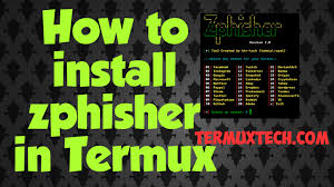 Maybe you would like to learn more about one of these? How To Install Zphisher In Termux Automated Phishing Tool Supporting Termux User