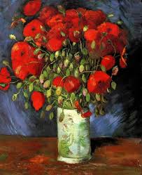 Vase With Red Poppies 1886 Vincent Van Gogh Art Coquelicots Coquelicots Rouges Comment Peindre
