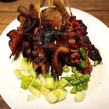 Mix the ingredients and then add in the chicken bone. Satay And Bakut Sayur Asin Picture Of Sate Babi Buana 94 Jakarta Tripadvisor