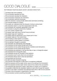 Writing Worksheet Writing Dialogue Writing Words Fiction Writing