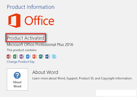 And the office 2016 product key can be viewed clearly on the list. How To Activate Microsoft Office 2016 Without Product Key