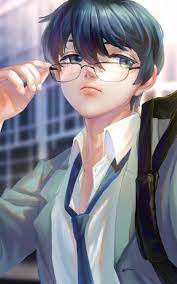 He is the youngest son of endeavor, the. Download 1600x2560 Handsome Anime Boy Zhiyu Moke Vocaloid Glasses School Uniform Wallpapers For Google Nexus 10 Wallpapermaiden