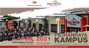 Tidak kira dimana sekalipun anda belajar, asalkan sijil berkenaan mendapat pengiktirafan dan menguasai ilmu yang diajarkan, anda tetap akan ditawarkan pekerjaan. Pilihanraya Kampus Politeknik Metro Tasek Gelugor Facebook