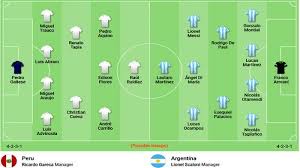 The copa america 2021 begins on sunday, june 13, 2021 (6/13/21) when brazil faces venezuela at the estadio nacional de brasilia in brasilia, brazil. Susunan Pemain Argentina Vs Peru Di Nacional Lima Live Mola Tv Rabu Pagi Wib Misi Lionel Messi Tribun Pontianak