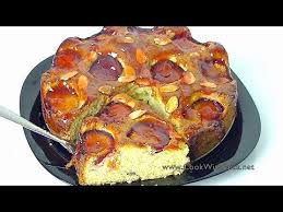 Plum Almond Cake Cook With Faiza For Full Ingredients And Written Recipe Go To My Website Link Below Plum Almond Cake Almond Cakes Indian Cooking Recipes