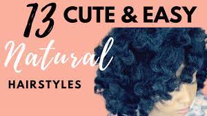 If you need some inspiration for natural hairstyles, then here are 37 of our favourite natural hairstyles for black women. 13 Cute Easy Natural Hairstyles You Must Try Natural Hair Youtube