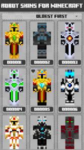 Amazon Com Robot Skins For Minecraft Pe Appstore For Android A set of bots which generate pixel art, with the target of having them collaborate with each other. robot skins for minecraft pe