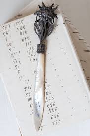 Antique Mother Of Pearl French Letter Opener In 2020 Art Nouveau Flowers Letter Openers Writing Instruments