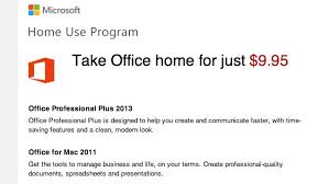 Get Microsoft Office For 9 95 From Your Employer With Images Microsoft Office Microsoft Ms Office
