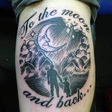 La relación padre e hijo es muy especial y es una buena idea honrarla con un tatuaje que sea significativo. 58 Impresionantes Ideas Para Un Tatuaje De Padre E Hijo