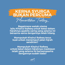 Sinopsis kerna syurga bukan percuma. Kerna Syurga Bukan Percuma 23