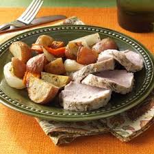 Roasted Pork Tenderloin And Vegetables Recipe Roasted Pork Tenderloins Tenderloin Recipes Pork Roast