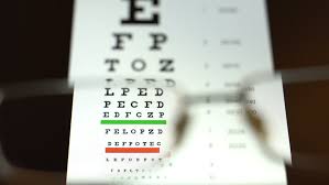 Eye Exam Chart Shot Through Stock Footage Video 100 Royalty Free 22348234 Shutterstock