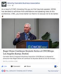 CWCBExpo: Cut Ties with Roger Stone