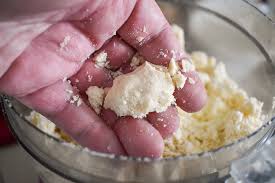 Shape the dough into a ball, flatten it out into a disc, wrap it in cling film, then chill for at least 30 mins before using in your recipes. How To Make Sweet Short Crust Pastry A Foolproof Food Processor Method
