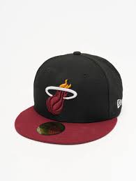 Huge selection and fast shipping! New Era Fitted Cap Nba Basic Miami Heat 59fifty In Schwarz 104704