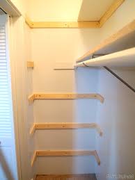 Simple closet is the home of easy to install affordable wood closet organizers. Diy Custom Closet Shelving Tutorial Reality Daydream