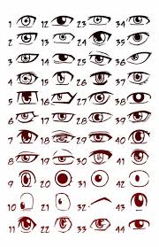 Les Differentes Facon De Faire Des Yeux Manga Yeux Manga Yeux Dessin Tutoriel Dessin