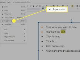 On iphone or ipad, download and use the character pad app. How To Superscript And Subscript In Google Slides