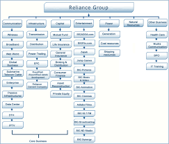 Reliance Communication Organisational Structure College