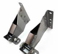 Passenger Seat Front Upper & Lower Pivot Bracket Assembly (Pair), 69-72  Blazer