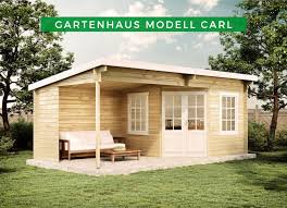 In unserem online shop können sie ihr neues gartenhaus günstig bestellen. Gartenhaus Modell Carl 28 Gartenhaus Mit Terrasse Gartenhaus Gartenhaus Kaufen