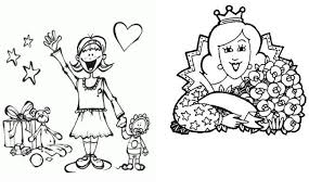 84 dibujos para colorear día de la madre. Dibujos Del Dia De La Madre Para Colorear
