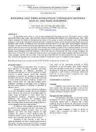 © gintell (m) sdn bhd all rights reserved. Characterizations Of Malaysia Palf Properties Between Hand Scrapping And Palf M1