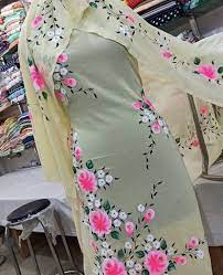 130 Painted Suits Ideas In 2021 Hand Painted Dress Fabric Paint Designs Hand Painted Clothing