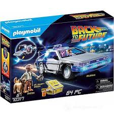 Marty e doc volano con la delorean a mercoledì 21 ottobre 2015: Ritorno Al Futuro Delorean 70317 Set Costruzioni Playmobil Giocattoli Chegiochi It