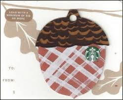 Free shipping on your order. Gift Card Acorn Starbucks Canada Leaves Col Ca S 6156 18 11090831 2