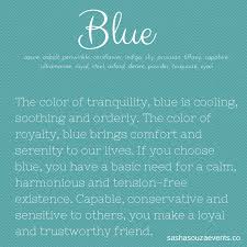 All About Blue For Weddings Color Meanings Green Color Trends Color Personality