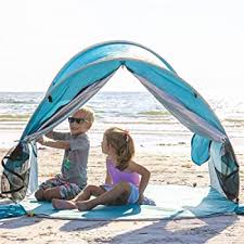 Amazon.com: WolfWise UPF 50+ Easy Pop Up 3-4 Person Beach Tent Sport  Umbrella Instant Sun Shelter Tent Sun Shade Baby Canopy : Sports & Outdoors
