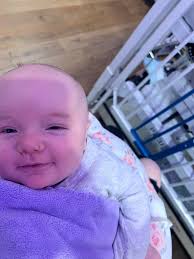 Love waking up to these texts!🥰 Win is just the happiest baby!!