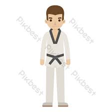 Judo cartoon vectors and psd free download. Cartoon Judo Boy Vector Png Images Eps Free Download Pikbest