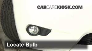 Lights / fog light (replace bulb). Fog Light Replacement 2011 2019 Toyota Sienna 2011 Toyota Sienna Xle 3 5l V6