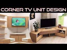 Tv in corner of room. Corner Tv Unit Design For Living Room Corner Tv Units With Storage Corner Tv Stand Youtube