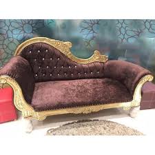 Dine like a king with these stylish, comfortable & upholstered chaise longues antiques at these chaise longues antiques are trendy and can fit into every decoration style. Designer Wedding Chaise Lounge Sofa Rs 27500 Piece Sanskari Decor Id 22622060062