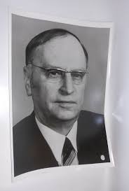 Large portrait photo 43 x 62 cm Kurt Hager GDR politician vintage  decoration!