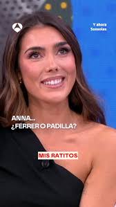 👀 ¿Le pesa el apellido Padilla a Anna Ferrer? @annafpadilla \\\\\\\\\\ 📺  Todas las tardes con Sonsoles Ónega en Antena 3 a partir de las 17:00h. 👉  WhatsApp del programa en la