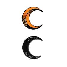 Dalam fatwa islam, disimpulkan bahwa setiap syiar dan lambang harus. Jual Super Murah Crescent Moon Enamel Lapel Pin Bros Bulan Sabit Luna Black Orange Hitam Di Lapak Immanuelstore50 Bukalapak