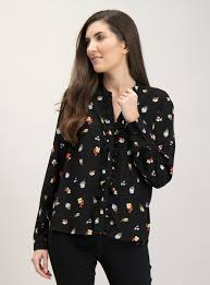 Over 80 free sewing patterns, diy projects, and tutorials for tops, shirts, and blouses for women. Brands Only Black Floral Print Frill Blouse Tu Clothing